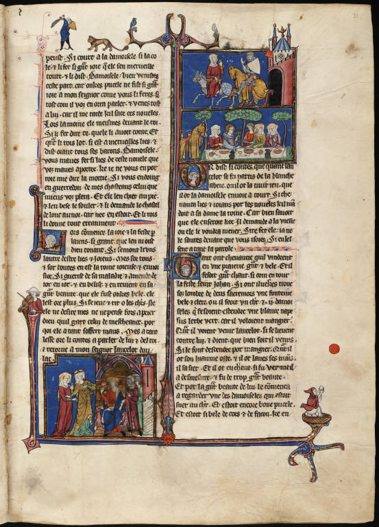 Illuminated manuscript page